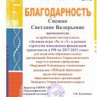 Благодарность за проведение мастер-класса для педагогов ОО ЗУО в рамках проведения Окружной Олимпиады Юный техник 2019.jpg